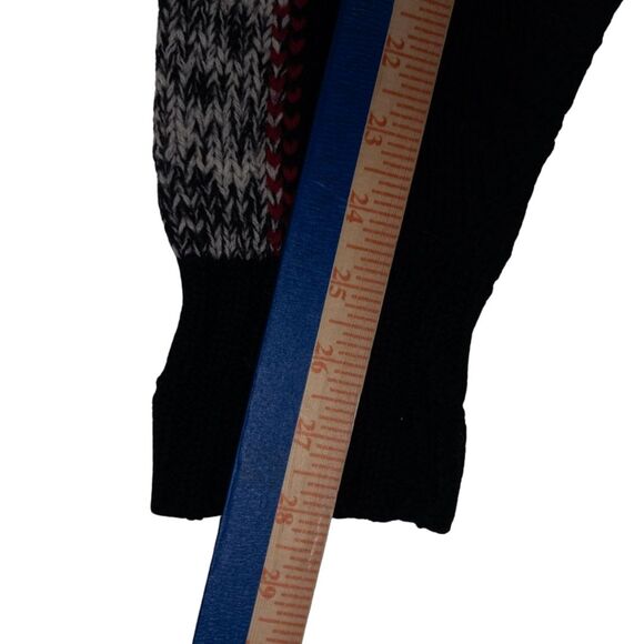 Vintage Boston Traders Wool Sweater XLT Chunky Knit Check Geometric Grandpa 90s - Picture 8 of 8